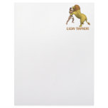 Lion Tamer Letterhead Design