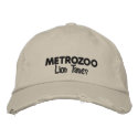 Lion Tamer, METROZOO embroidered hats by TimelessJourney Lion Tamer, METROZOO embroidered hats