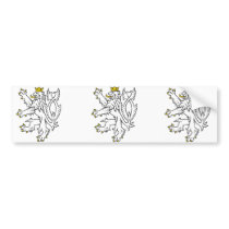 Lion theech Republic, Czech bumper stickers