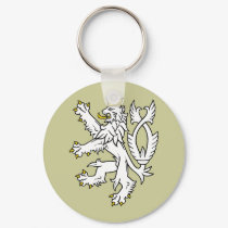Lion theech Republic, Czech keychains