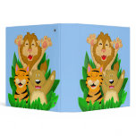 Lion Tiger and Bear Binder
