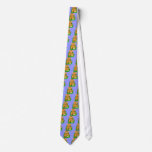 Lion Tiger and Bear Cartoon Tie