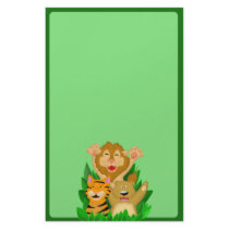 Lion Tiger and Bear Stationery
