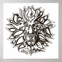 Lion Victory Posters