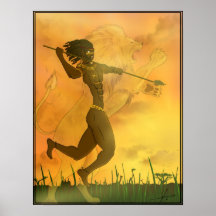 Lion Warrior Poster