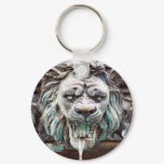 Lion Water Fountain Keychain