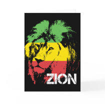 Lion Zion Greeting Card