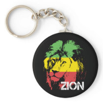 Lion Zion Keychain