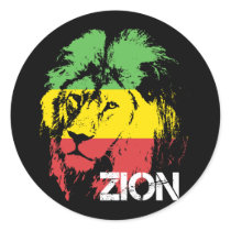 Lion Zion Stickers