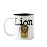 Lion Zoo Animal Coffee Mug