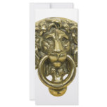 LionDoorKnocker072509 Custom Rack Cards