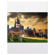 Lioness in the City letterhead by CrystalAmerson Lioness in the City letterhead