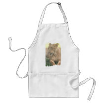 Lioness with Tongue Out Apron