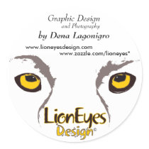 LionEyes Design stickers by lioneyes LionEyes Design stickers