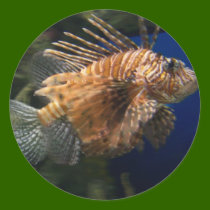 Lionfish Sticker