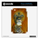 Lions Decals For iPhone 3