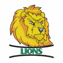 Lions embroidered shirts by ZazzleEmbroidery Lions embroidered shirts