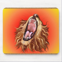 Lion's Face Mousepad
