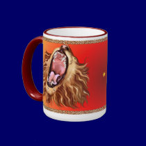 Lion's Face Mug