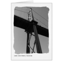 Lions Gate Bridge, Vacouver cards