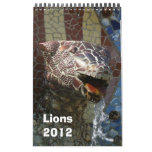 Lions in architecture calendar 2012