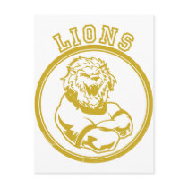 Lions Mascot postcards by CustomSportsTshirts Lions Mascot postcards