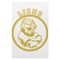 Lions Mascot stationery by CustomSportsTshirts Lions Mascot stationery