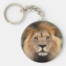 Lions Photograph Keychain