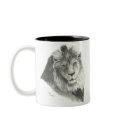 Lion's Pride Coffee Cup mugs by sweetteadesigns Lion's Pride Coffee Cup mugs
