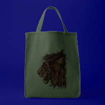 Lion's Profile Bag