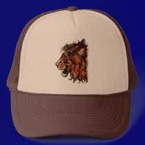 Lion's Profile Hat