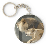 LIONS ROAR MALE / FEMALE LIONESS / LION keychains