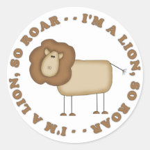 Lion's Roar T-shirts and Gifts Sticker