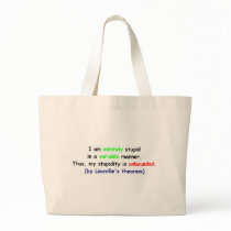 Liouville's Theorem on Stupidity Tote Bags