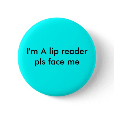 lip reader pins by Marie1052