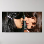 lip stick girls poster