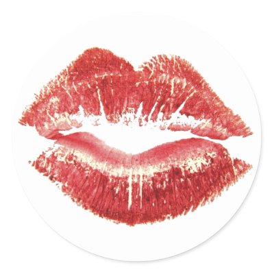 Love our Sexy Lip Stick Stickers Works on most colour backgrounds