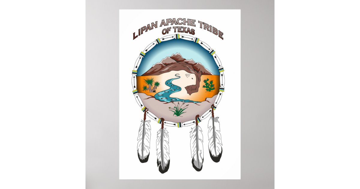 Lipan Apache Tribe Of Texas 24x 336 Poster Zazzle