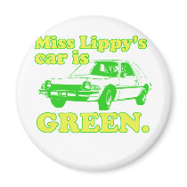 Lippy Car magnets by Kwamster Lippy Car magnets