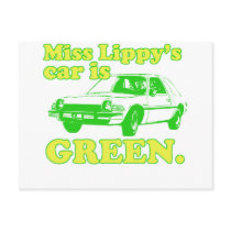 Lippy Car postcards