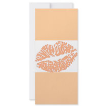 lips-7571-peach customized rack card