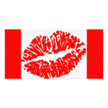 lips-7571-red photo greeting card