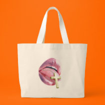 LIPS and CROSS on CHAIN bags