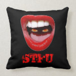 Lips and Eyes/STFU Pillow pillows