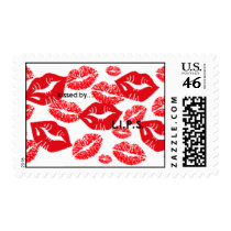 Lips and Kisses postage by tatesp Lips and Kisses postage