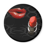 Lips and Lipstick magnets