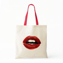 Lips Canvas Bag
