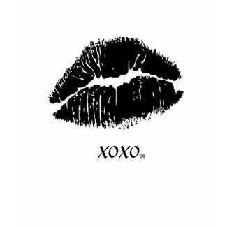 "Lips"-black Tanktops