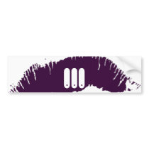 Lips Bumper Sticker bumper stickers