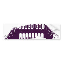 Lips Bumper Sticker bumper stickers